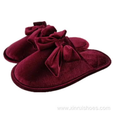 Indoor soft Flat Floor Slides House Slippers